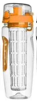 32oz fruit infusing water bottle with fruit infuser insert and leakproof cap