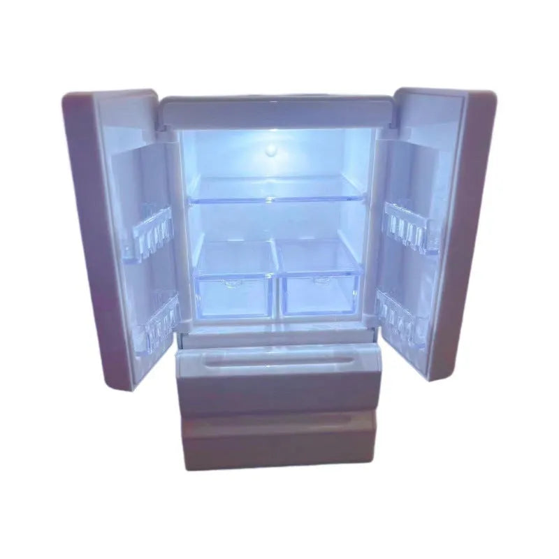White plastic light-up candy miniature model for dollhouse display.
