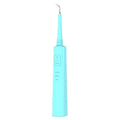 Intelligent ultrasonic tooth cleaner in black, model YJK055, with 300mAh battery and IPX6 waterproof rating