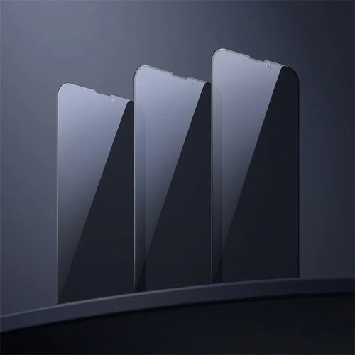 0.23mm non-broken edge curved privacy tempered film for iPhone 5.4 inch model