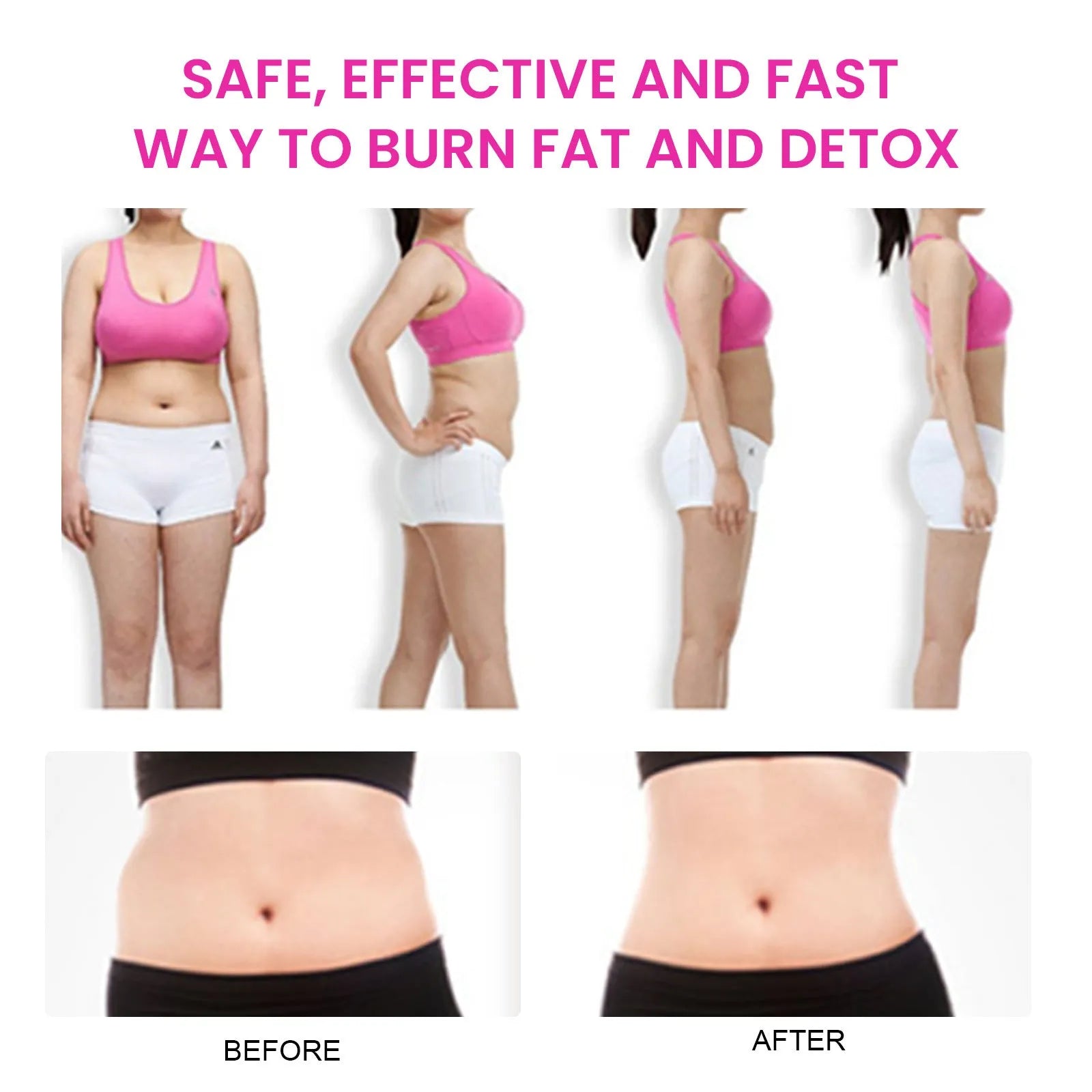 28-piece pack of green tea slimming body care treatment for firming and contouring