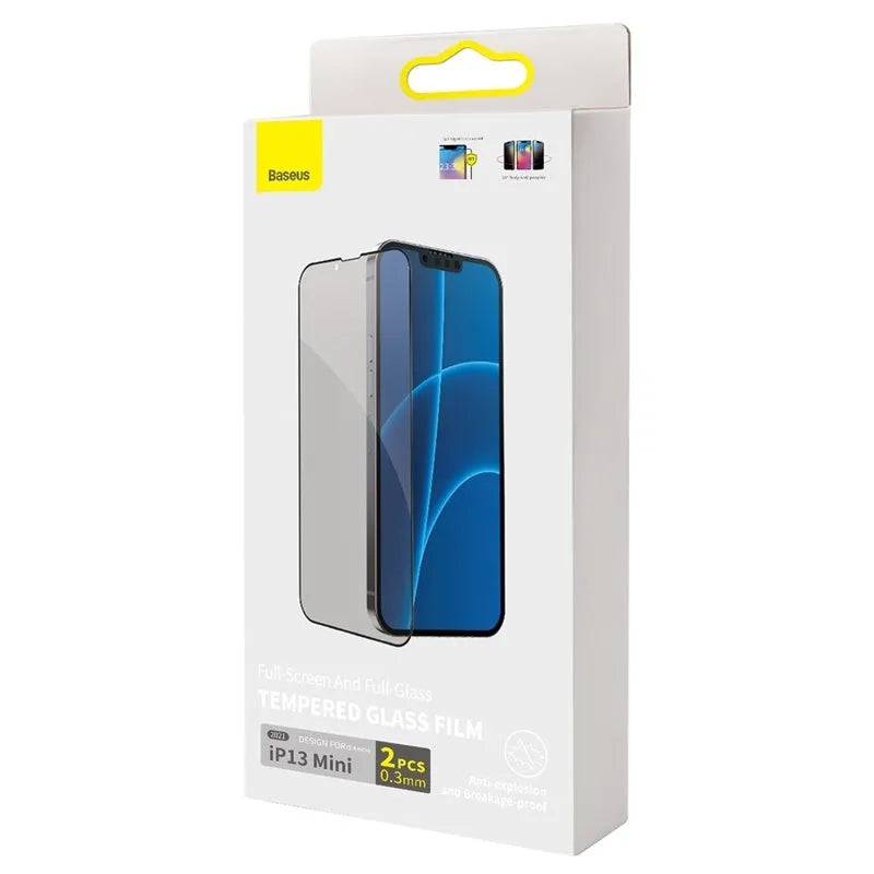 0.23mm non-broken edge curved privacy tempered film for iPhone 5.4 inch model