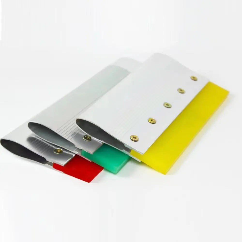 Green aluminum alloy squeegee 50cm long with scratch handle for silk screen printing