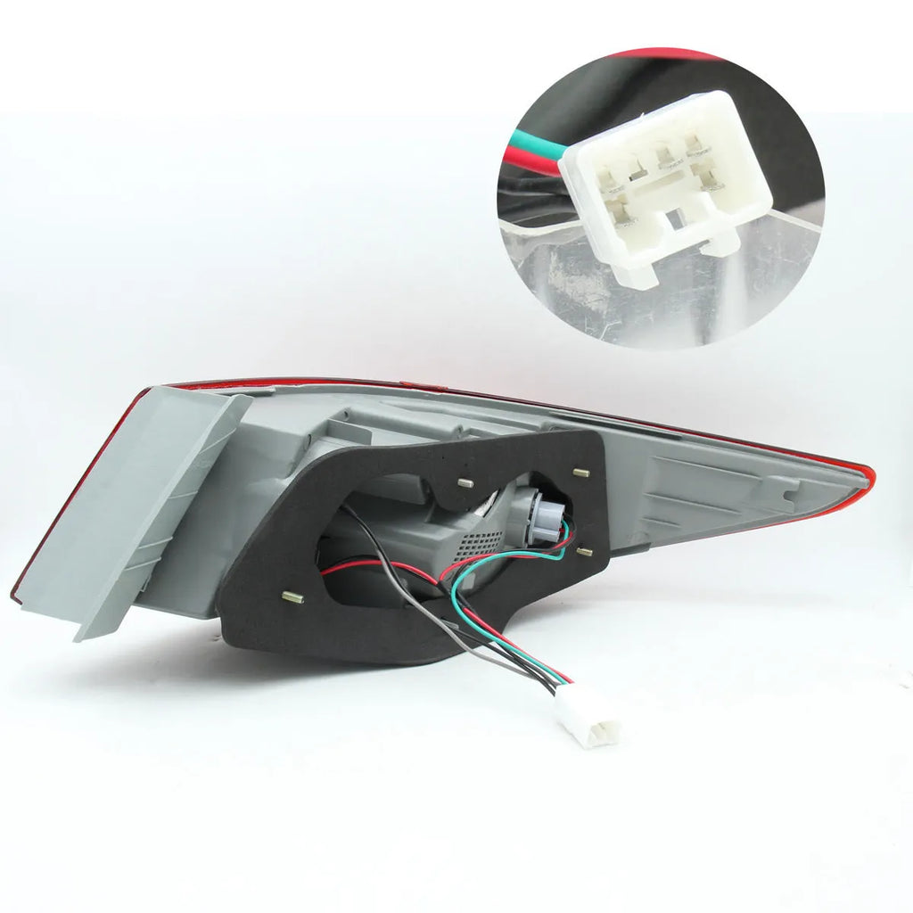 Hyundai Sonata tail light outer half assembly red LED ABS aluminium construction