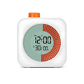 60-minute visual timer for students, plastic shell, available in white or pink