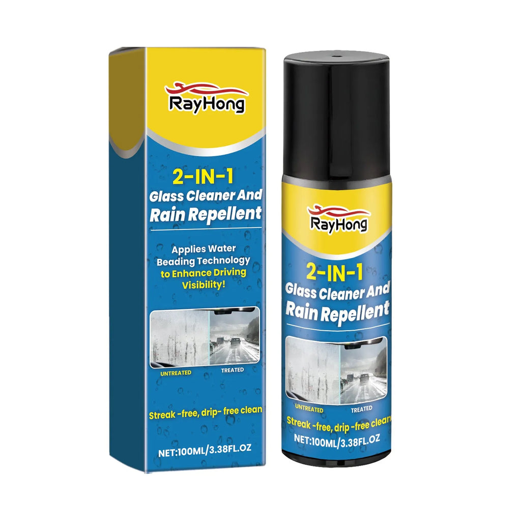 100ml Car Glass Cleaning Anti-fog Two-in-one spray bottle with trigger nozzle