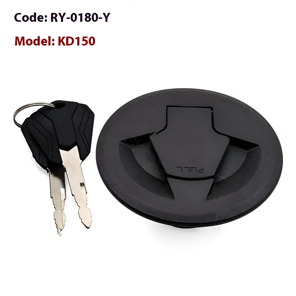 Motorcycle ignition lock set with fuel tank cap for Tornado Rocketman250 and Thunderstar 250