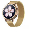 Milanese magnetic strap 18mm stainless steel band for Ticwatch C2 smart bracelet black finish