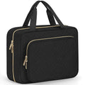 Portable large capacity travel storage wash bag with zipper in multiple colour options.