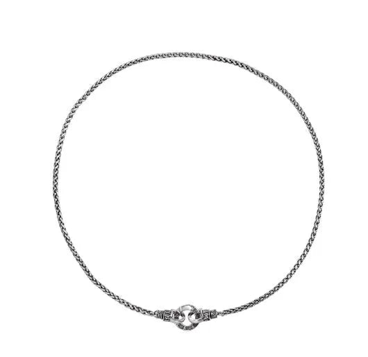 S925 sterling silver clavicle necklace for women with pendant on silver chain