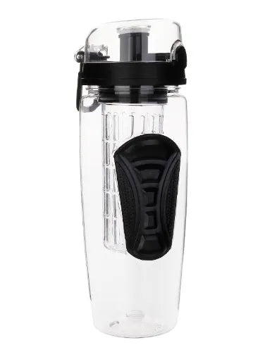 32oz fruit infusing water bottle with fruit infuser insert and leakproof cap