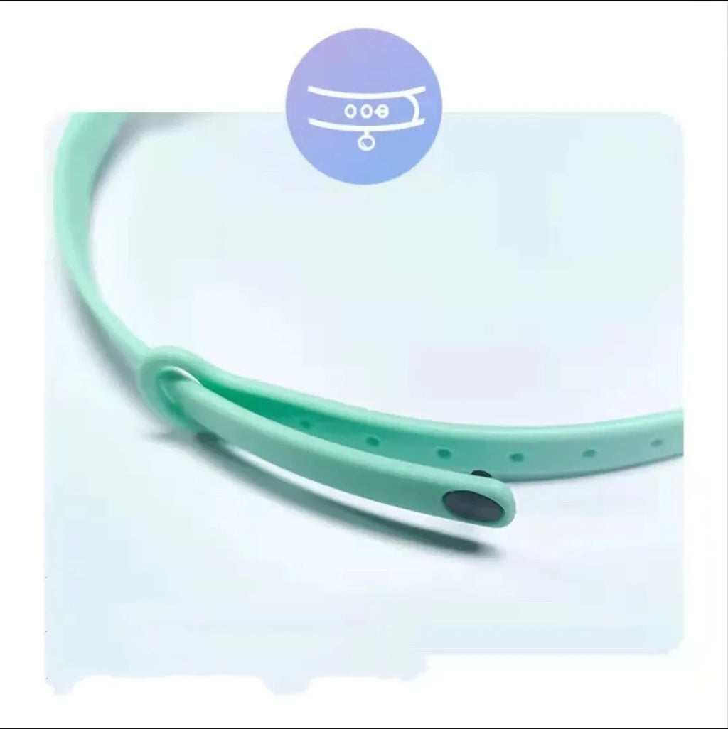 Automatic cat teaser laser toy with PC TPC construction in laser collar colour
