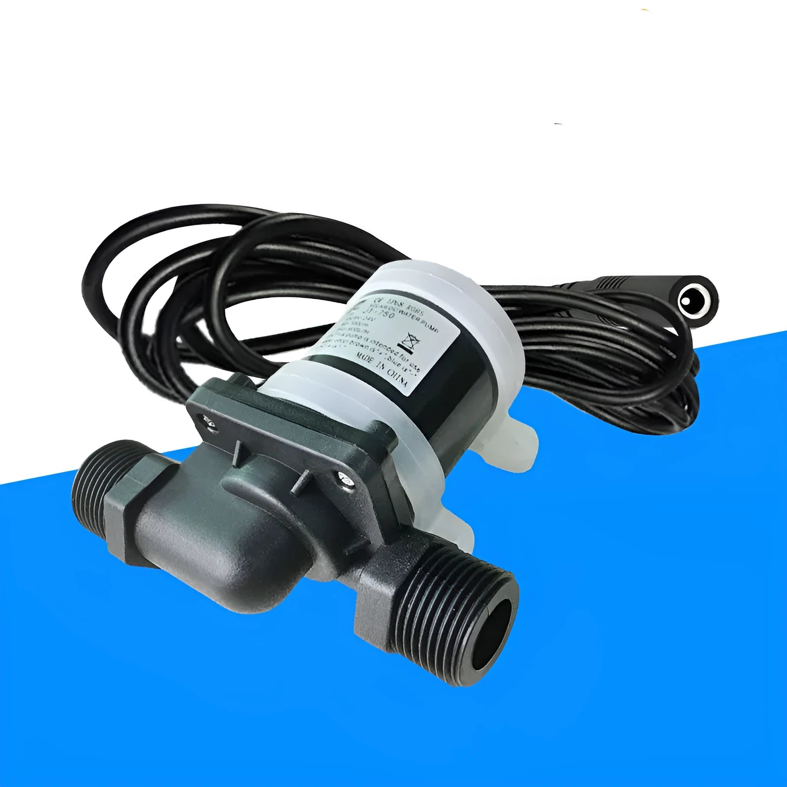 Jiatong JT-750 DC solar water heating booster pump with threaded connections