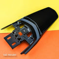 Carbon fibre tail mudguard for Light Bee electric off-road bicycle with lengthened design and inner plate