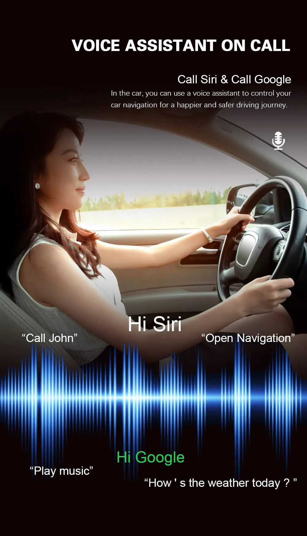 Car Android smart box for infotainment system upgrades with ABS plastic housing