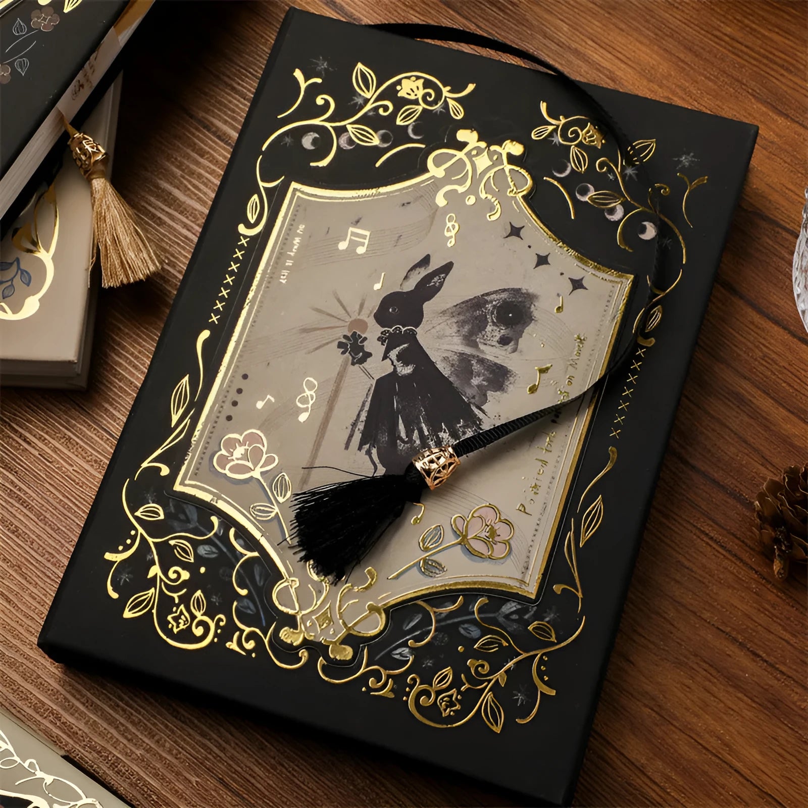 THALO Gothic retro art notebook A5 size with one of three artistic cover designs