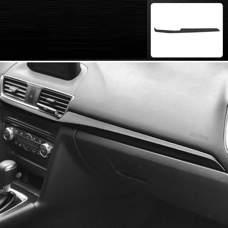 Unksera car interior decorative vinyl film sticker kit for centre console and dashboard panels.