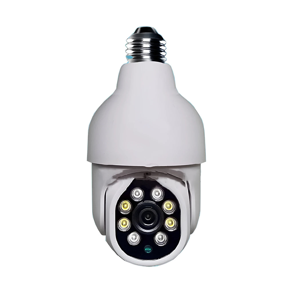 White 1080P wireless PTZ security camera with ABS housing for indoor use