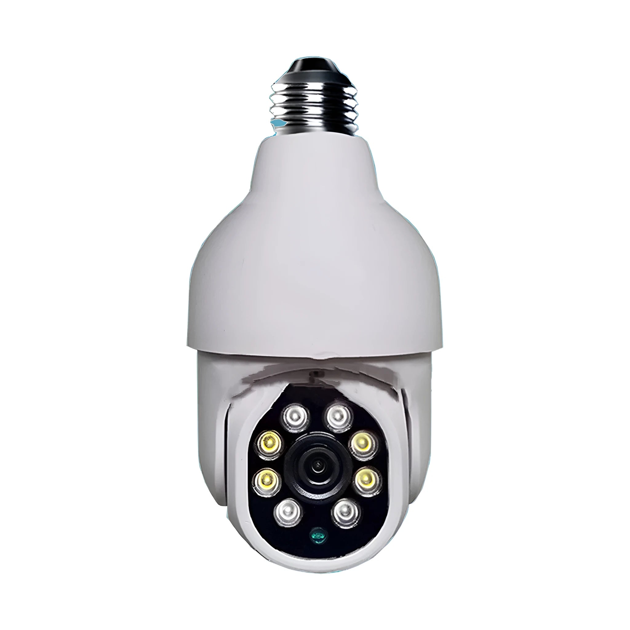 White 1080P wireless PTZ security camera with ABS housing for indoor use