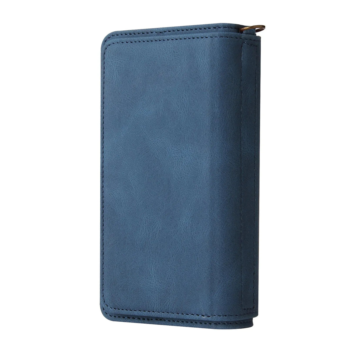 Z Fold 4 wallet case in pink, black, red or blue with zipper, flip bracket and PU TPU cover
