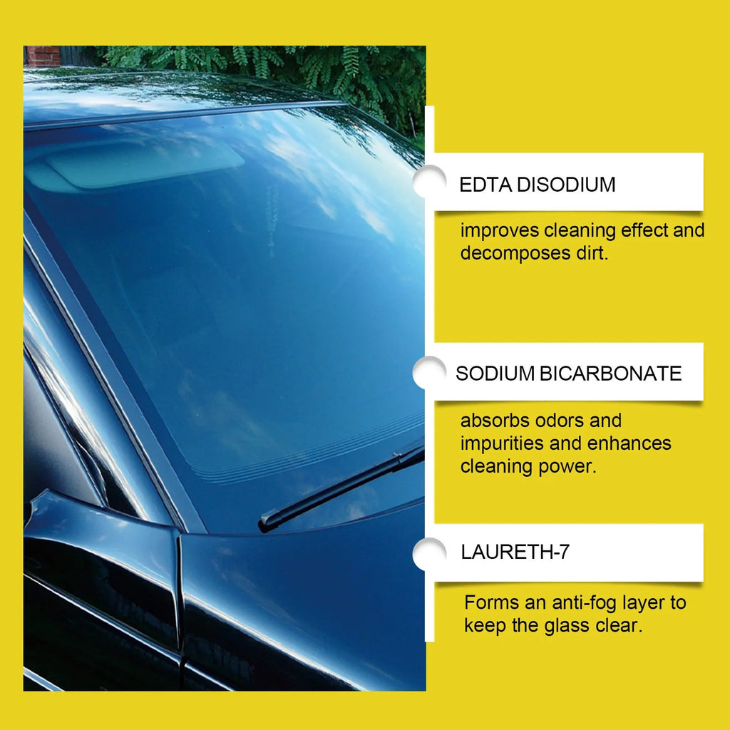 100ml Car Glass Cleaning Anti-fog Two-in-one spray bottle with trigger nozzle