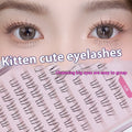 Kitten's Paw lower false eyelashes with 12-row segmented design and 4-5-6mm length
