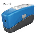 Portable handheld ceramic and stone glossiness tester for measuring surface brightness.