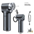 ST5518 wireless car tyre inflation pump with multiple nozzles and LED light