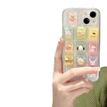 Creative adhesive candy TPU phone case with three-dimensional candy design for iPhone