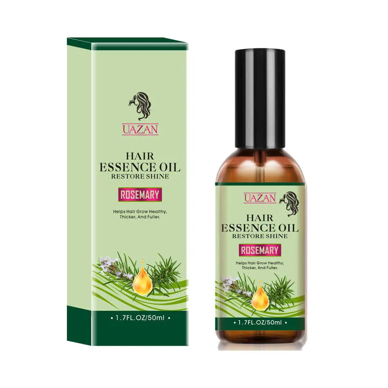 Rosemary shampoo and conditioner set with 500ml bottles, 250ml hair mask, and 50ml hair care oil