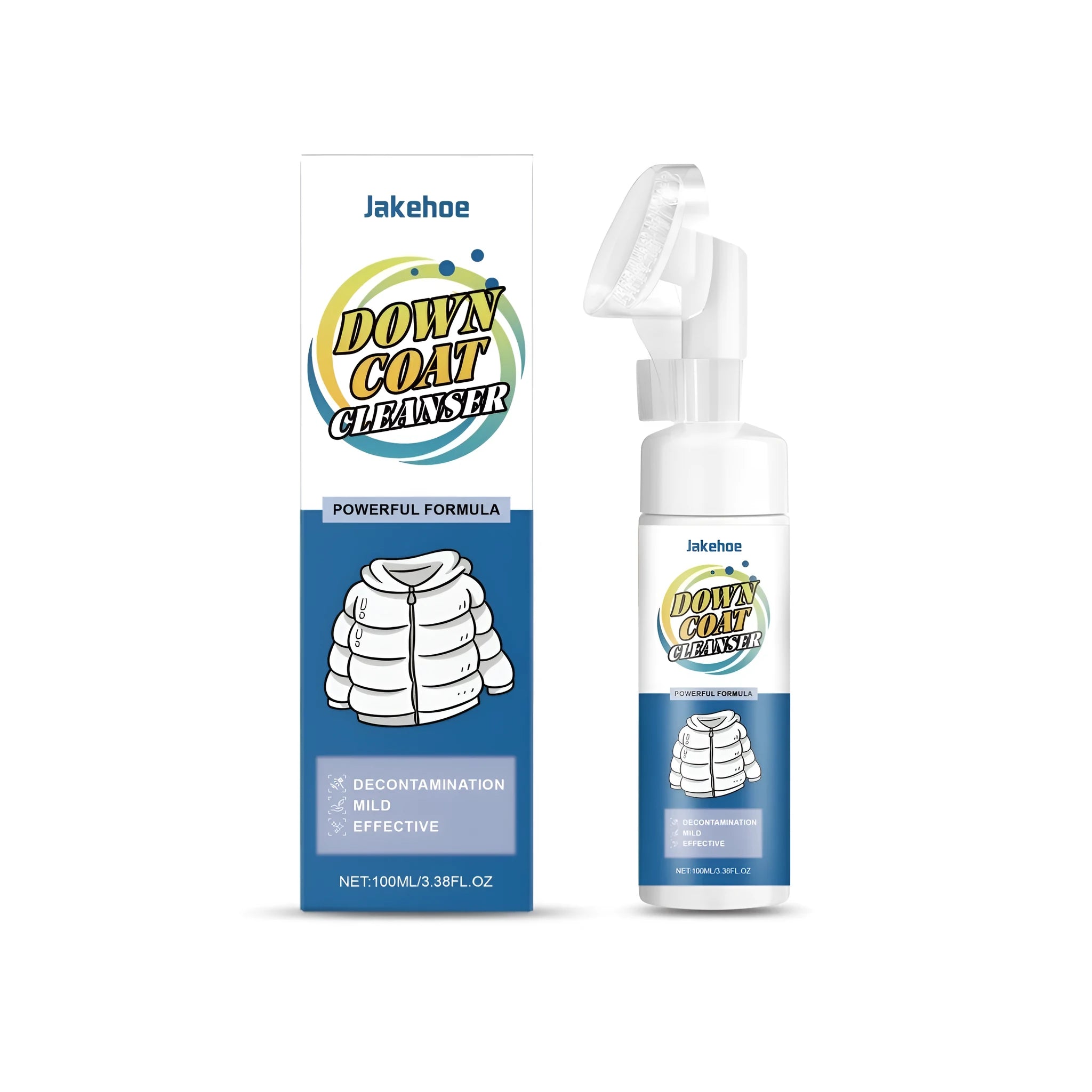 100ml bottle of down jacket and duvet cleaning liquid detergent.