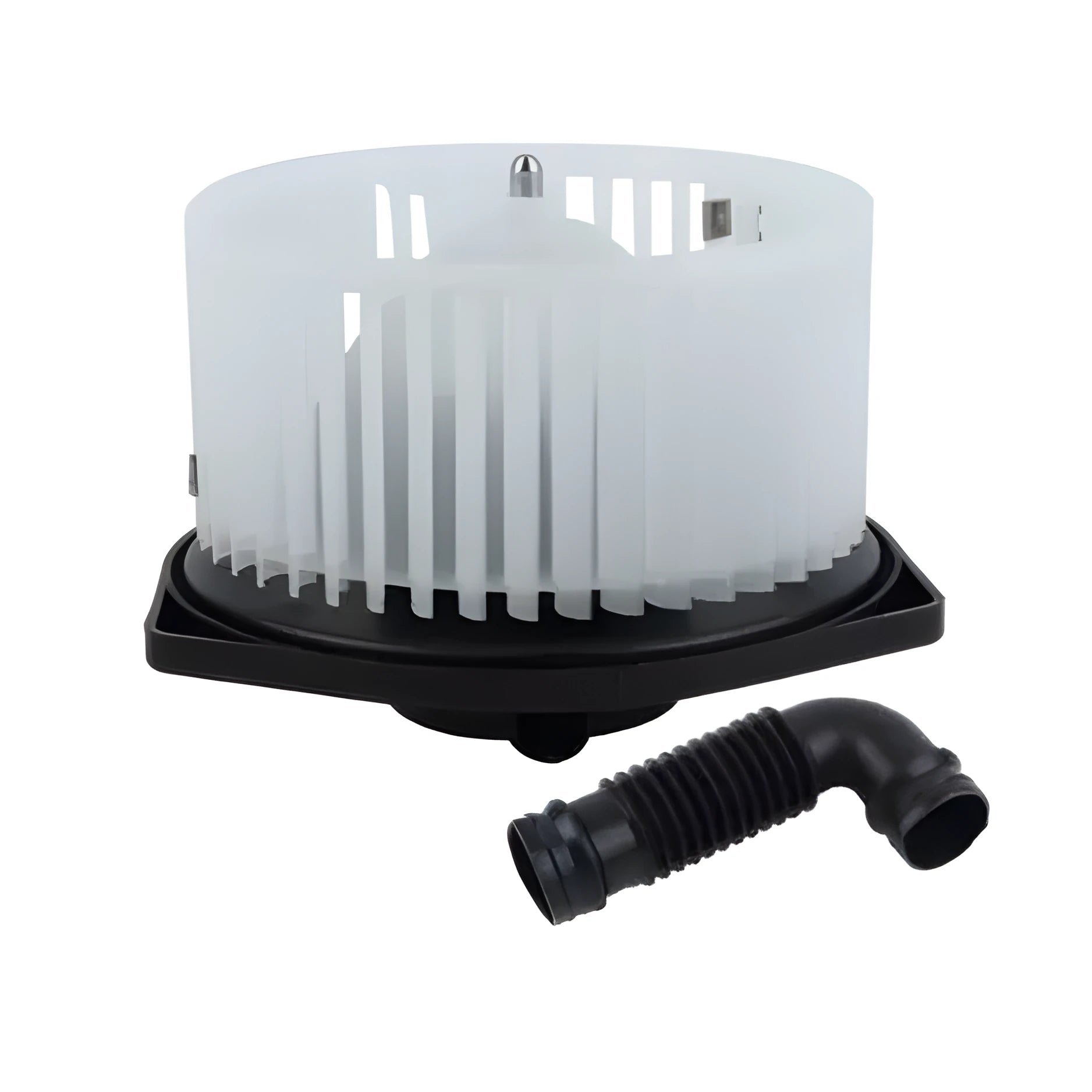 Blower motor for Nissan NP300 2016-2021, stainless steel and aluminium alloy, 24x23x22cm, model ME18317