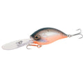 22g sub lure rock long tongue fat man lure in 7cm with 6# white hook and bionic bait body.