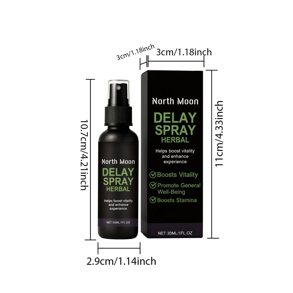 Herbal care spray 30ml bottle with ginger extract and glycerin for skin nourishment