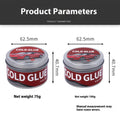 Tube of automotive cold glue adhesive for car dent and depression repair