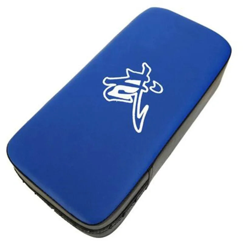 Blue vertical thickened square foot boxing target for martial arts training
