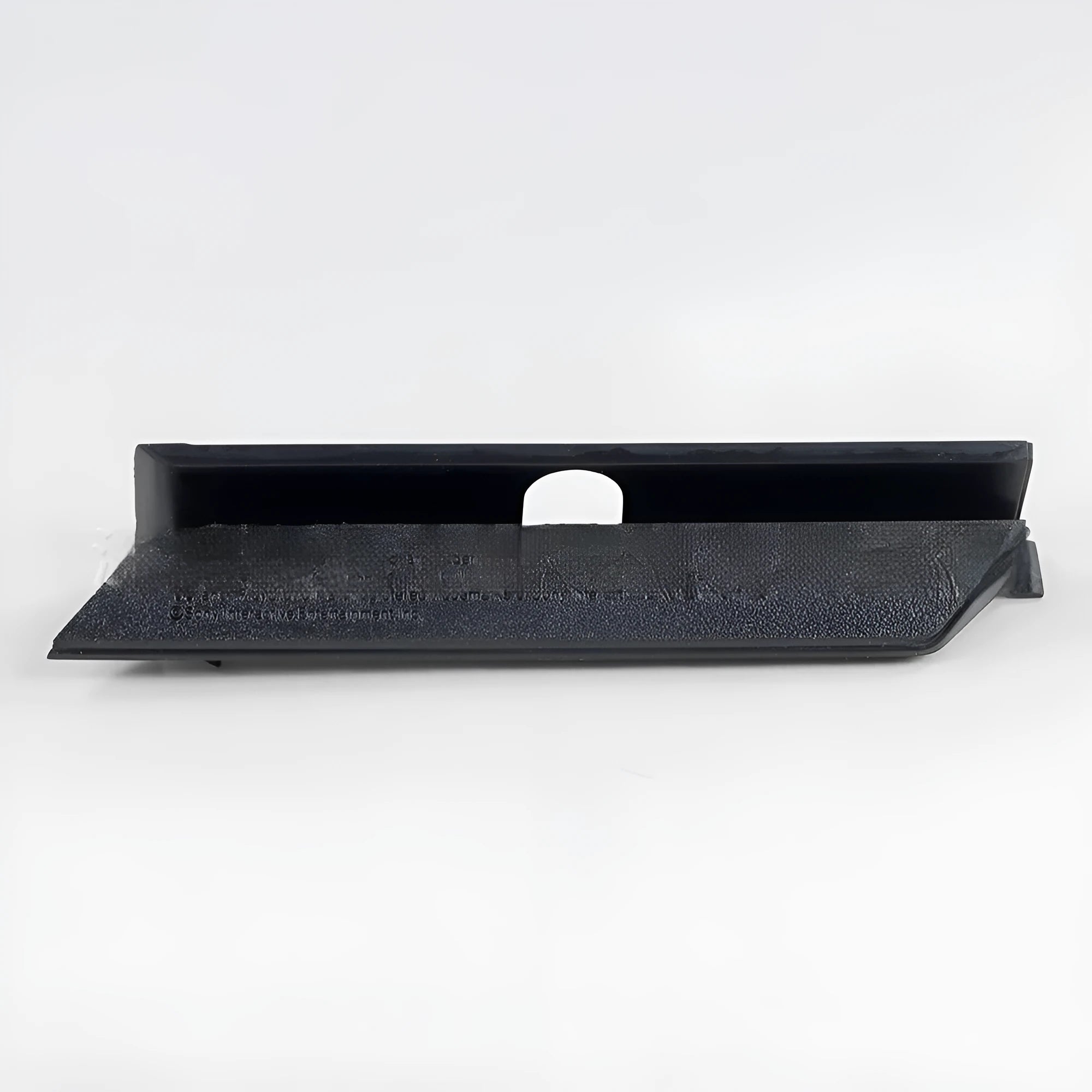 Black and white plastic hard disk baffle cover for 3.5-inch and 2.5-inch PC drive bays