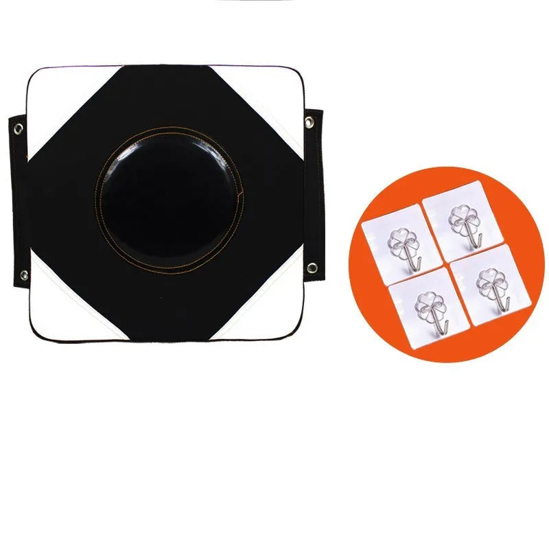 Home fitness wall target square boxing punching bag with steel nails 30x30x10cm