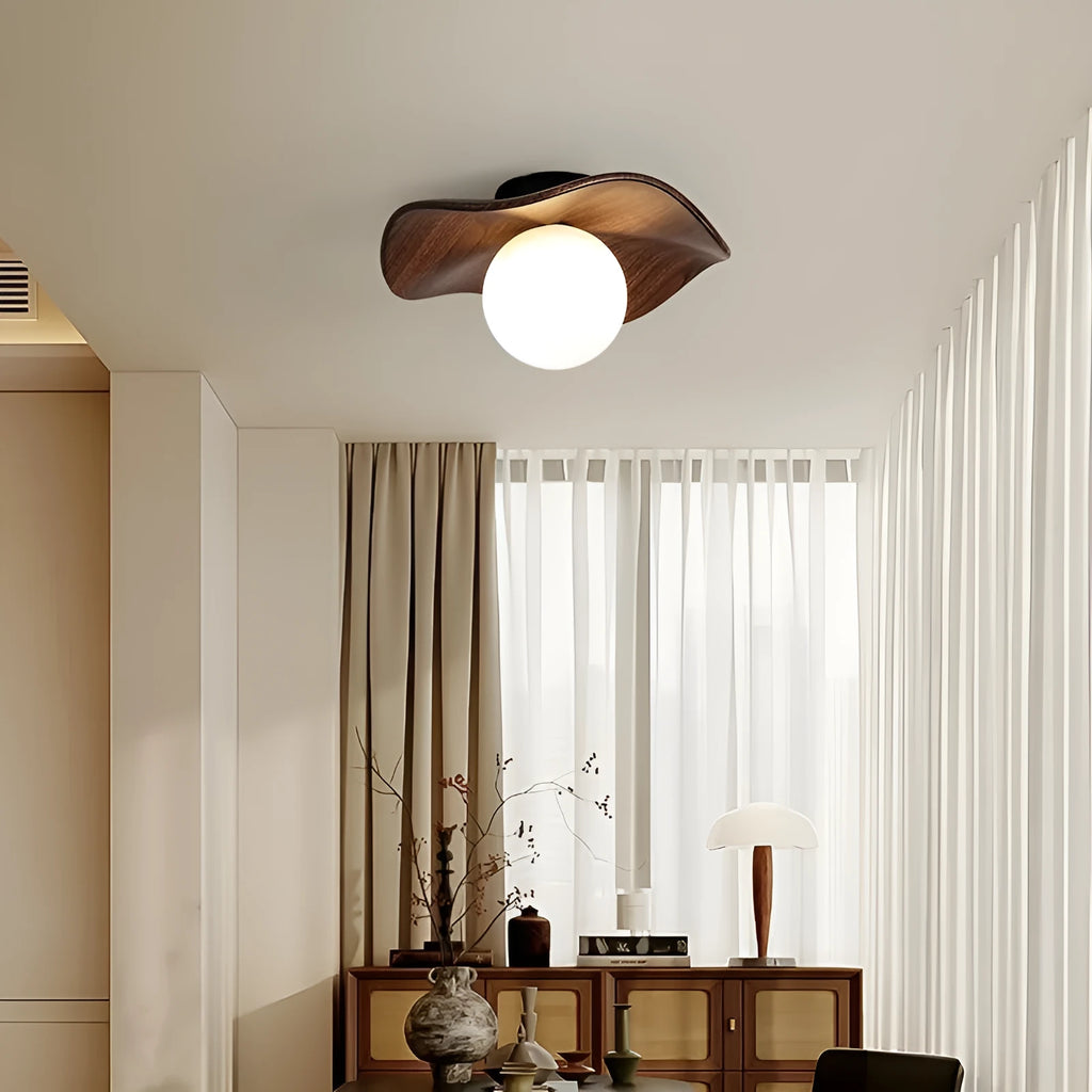 Antique style retro ceiling lamp for corridor or entrance in a colour option, shown as an overhead light unit.