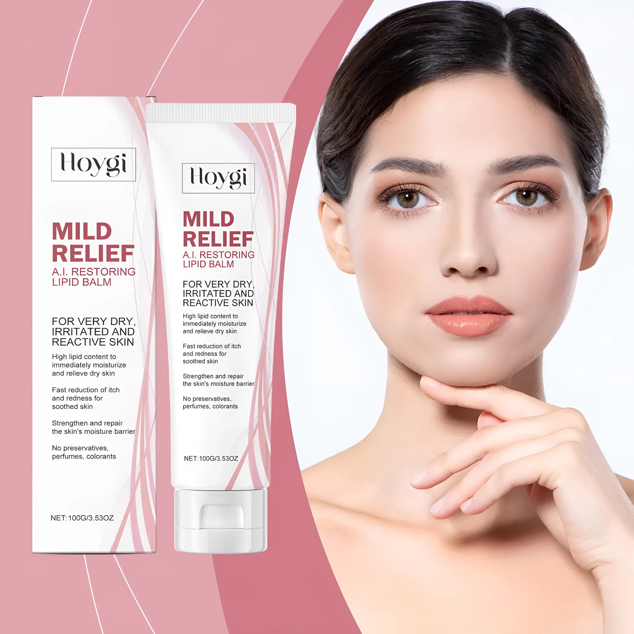Wet Soothing Translucent Moisturising Cream 100g jar for facial skin with ceramide NP