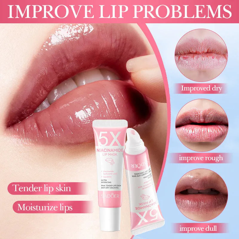 Nicotinamide ceramide vitamin C lip moisturising mask 10g anti-chapping treatment