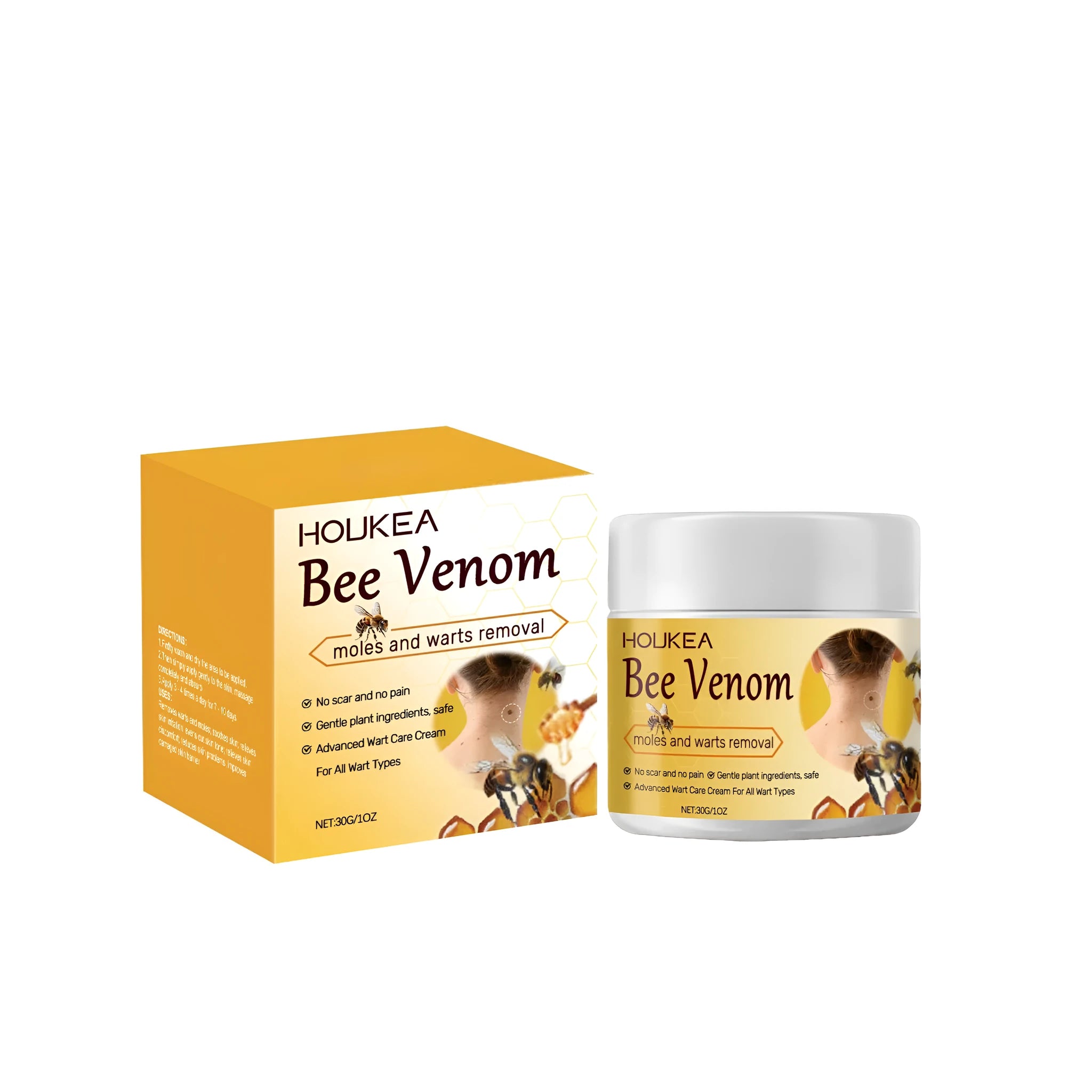 30g tube of Multi Effect Skin Repair Cream with bee venom and mint leaf extract