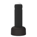 Handheld LED night light with fabric cover and base, warm light, black or pink, 92 x 193mm