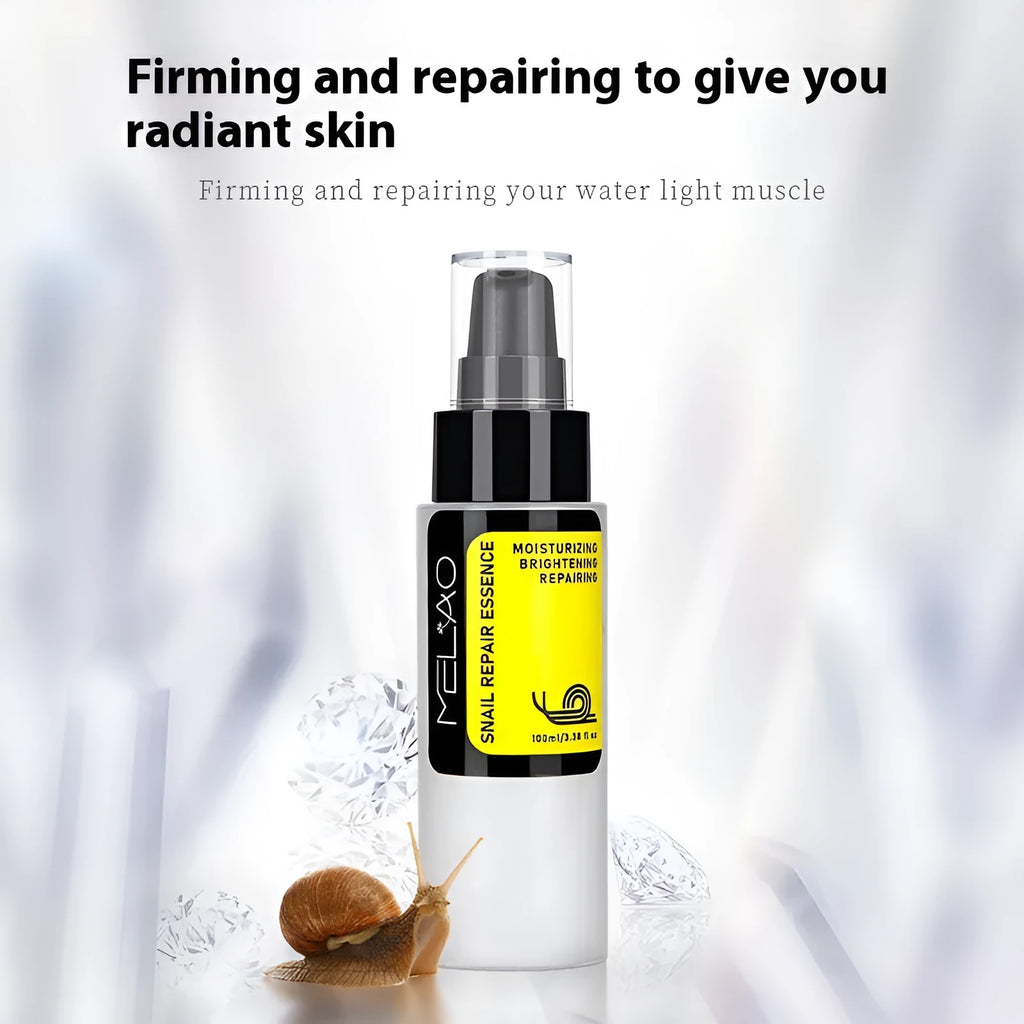 100ml snail facial essence bottle for universal skin type hydration