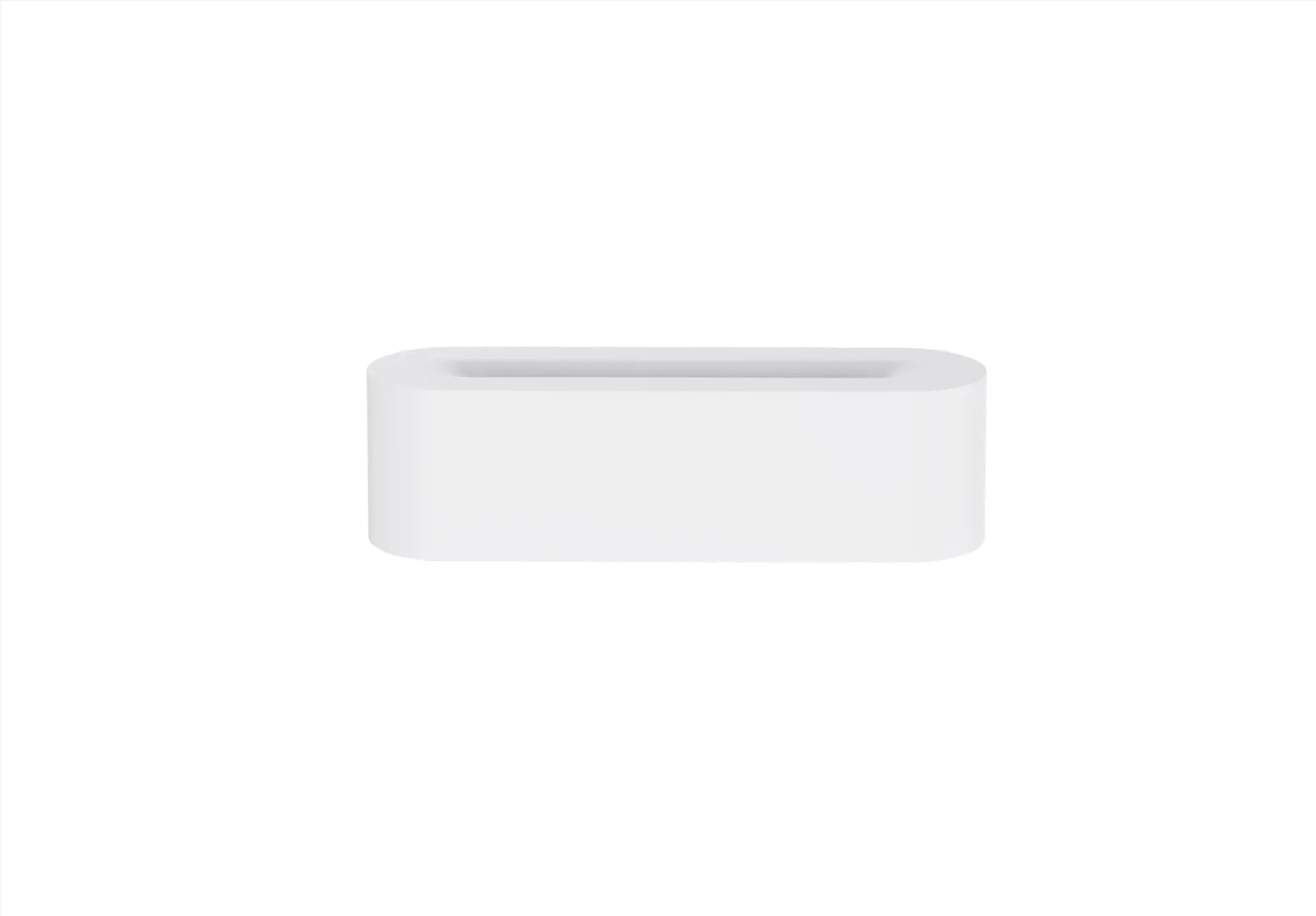 White square DQ709 ultrasonic aroma diffuser with LED flame light effect and cool mist vapour.