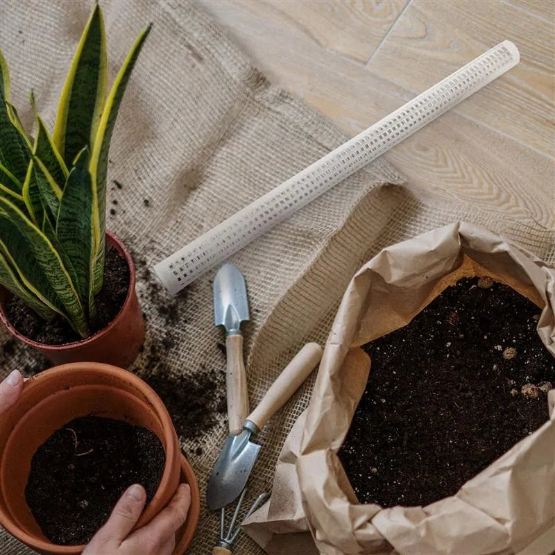 Water Moss Pillars For Climbing Vines And Green Plants White PP Plant Support Stakes 50x3cm Set of 1 or 2 Pcs Indoor Outdoor Reusable Climbing Plant Poles