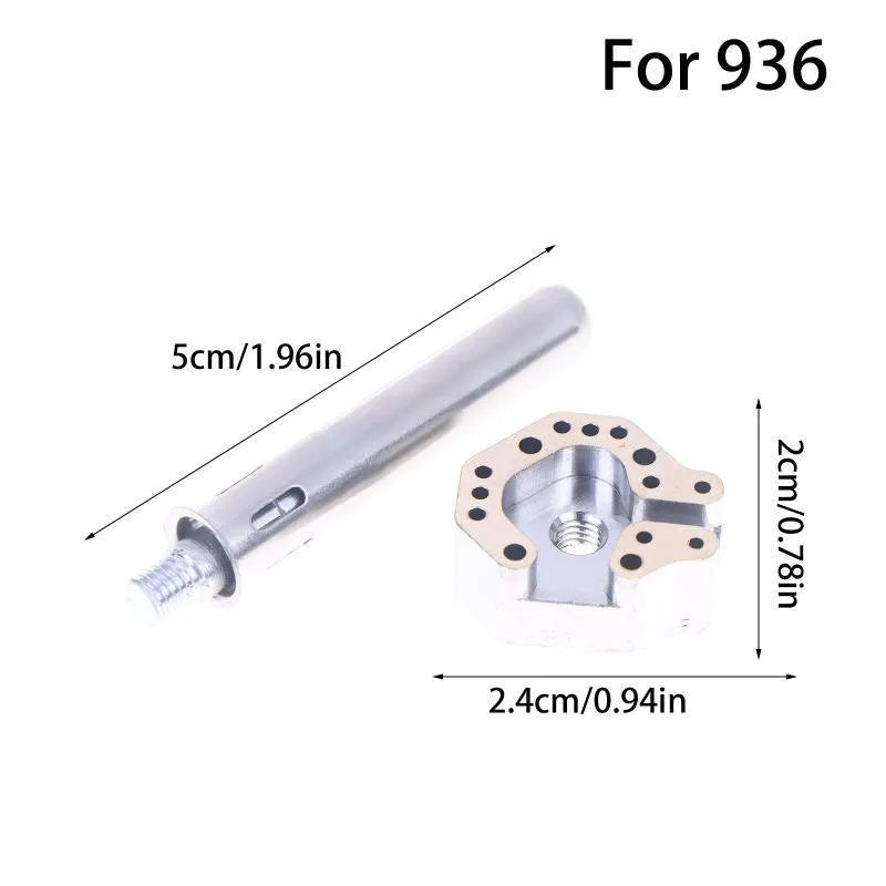 Rocker iron head for 936 soldering station detachable lightweight tip manual tool