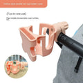 Electric car cup holder in black ABS plastic measuring 19x10x11.3cm