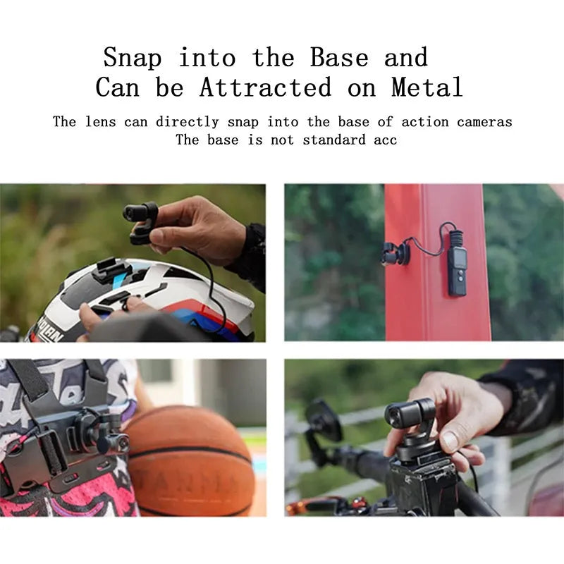 Feiyu Pocket2S pocket gimbal camera with magnetic base, 4K HD video, 179g weight, aviation aluminium alloy