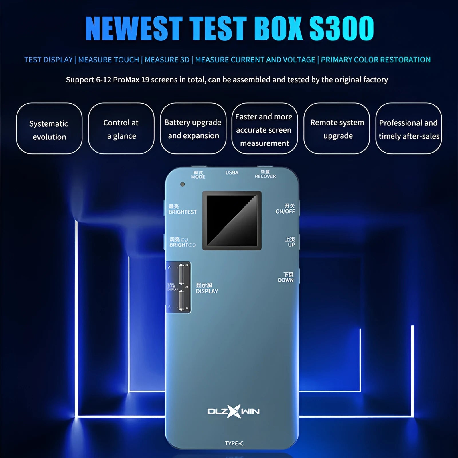S300 mobile phone screen diagnostic tester for Huawei smartphones